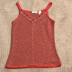 Villager by Liz Claiborne soft knit tank sz M
